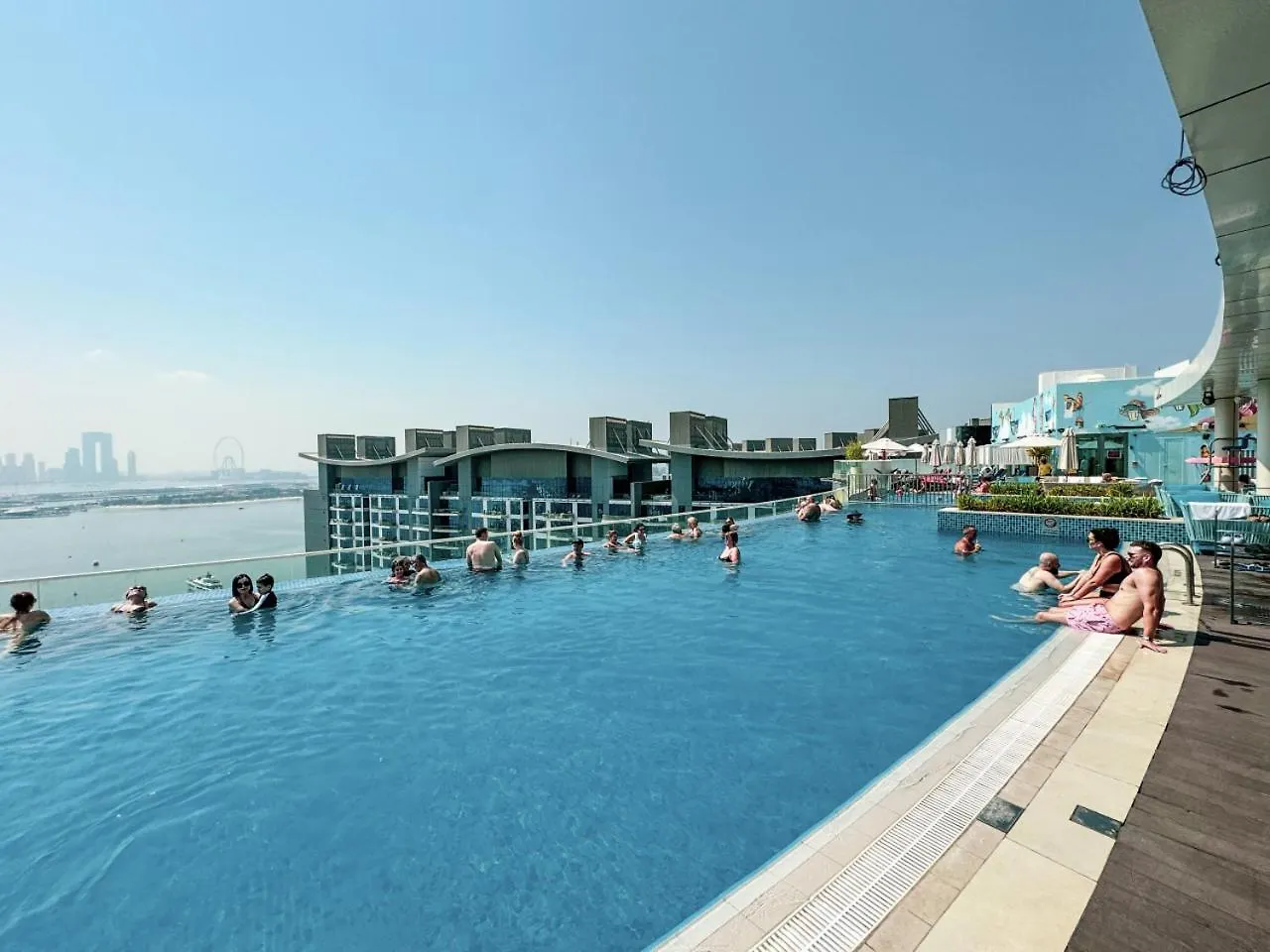 Seven Palm Apartment With Private Beach Access And Infinity Pool Dubaj Egyesült Arab Emírségek