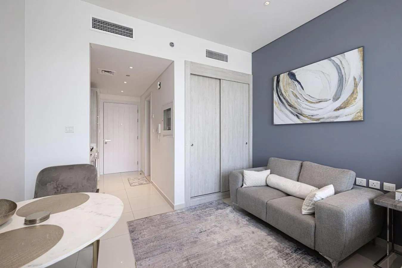 Seven Palm Apartment With Private Beach Access And Infinity Pool Dubaj